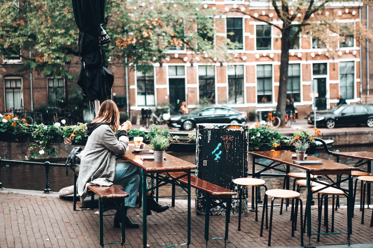 De duurste terrassen van Nederland zijn in Amsterdam te vinden. Foto: Adobe Stock / Jaclyn