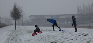 Weekend weer: opnieuw kans op sneeuw