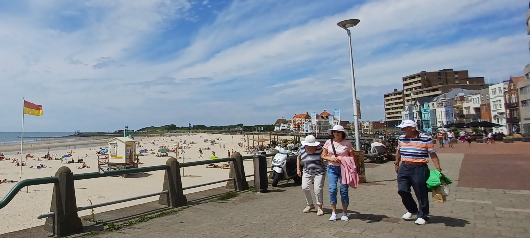 Ook op de stranden komende dagen goed toeven. Foto: Anne-Marie van Iersel