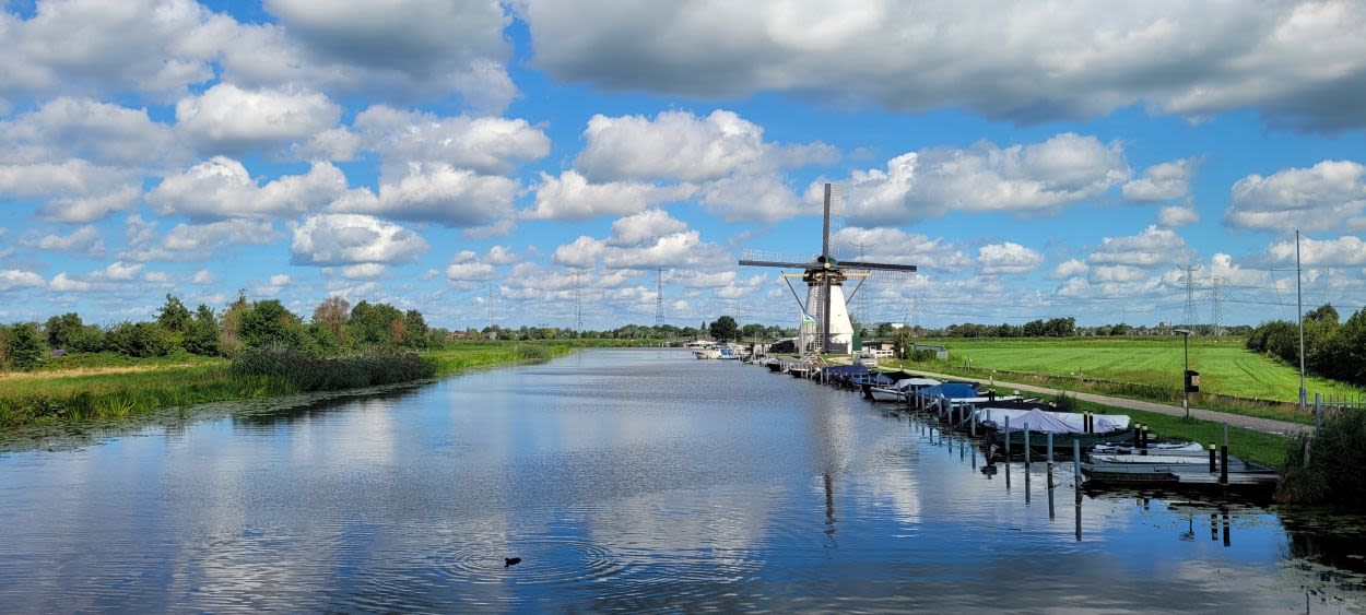 Stapelwolken en zon. Foto: Johan klos