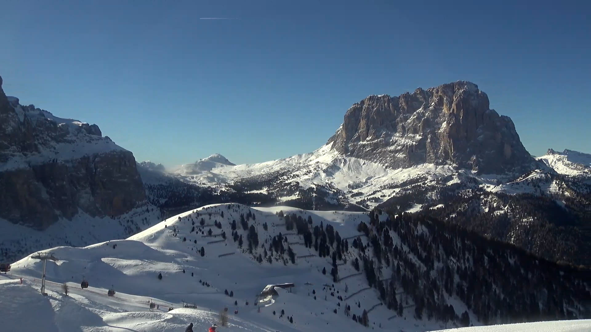 Wolkenstein in Val Gardena (Italië). Beeld: Feratel