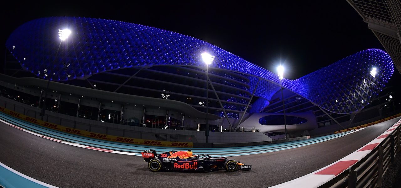 Droog tijdens kwalificatie en race Abu Dhabi