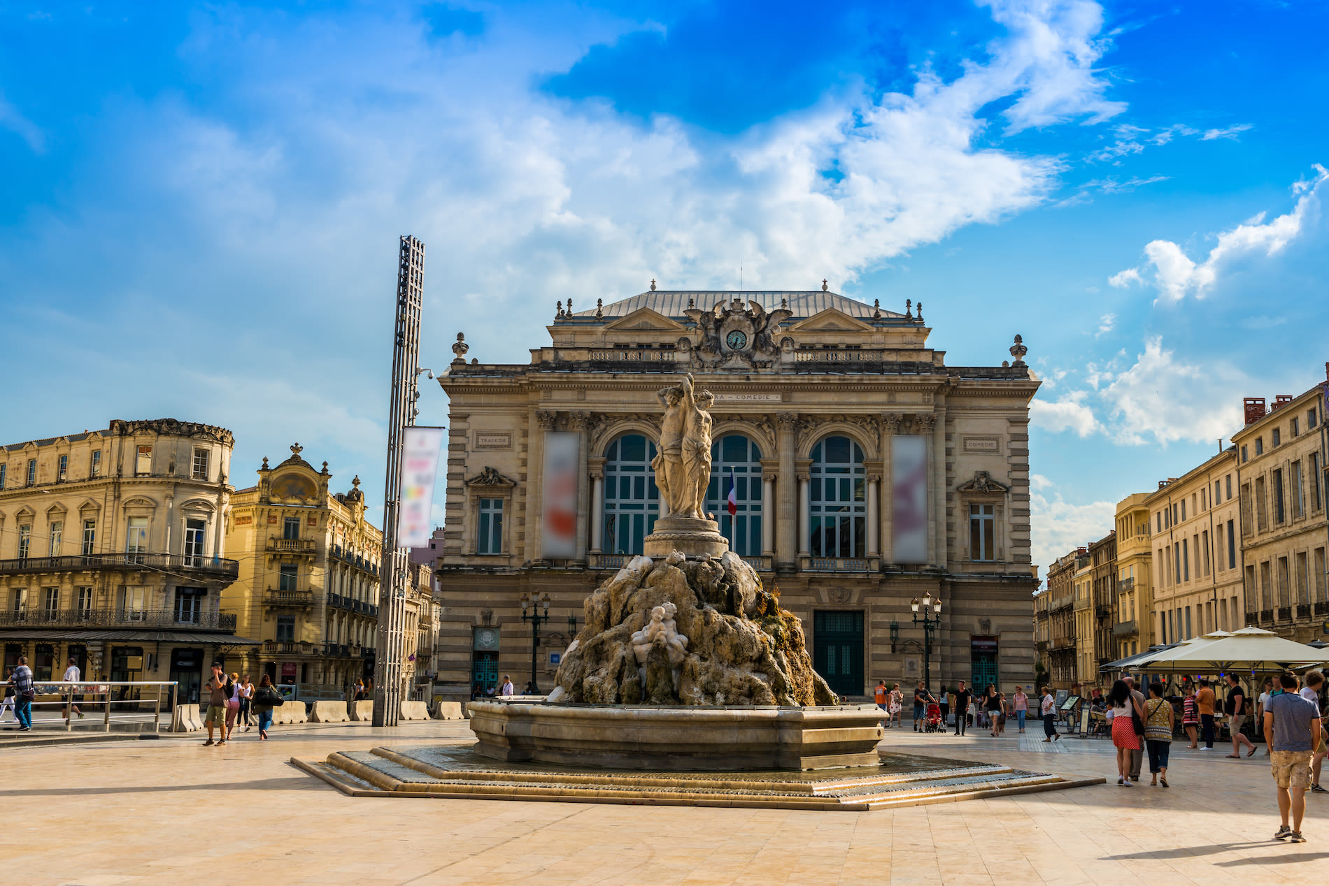 Place de la Comédie Montpellier. Foto: Adobe Stock / Fred