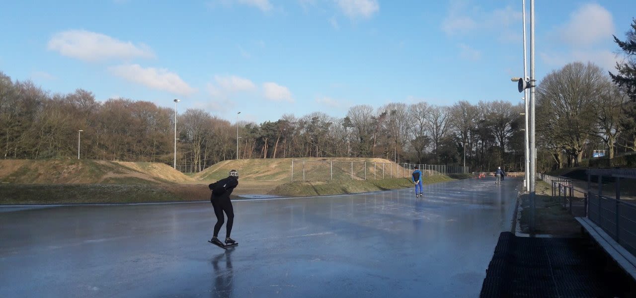 Arnhemse ijsbaan op 27 februari 2018. Foto: Jaco van Wezel