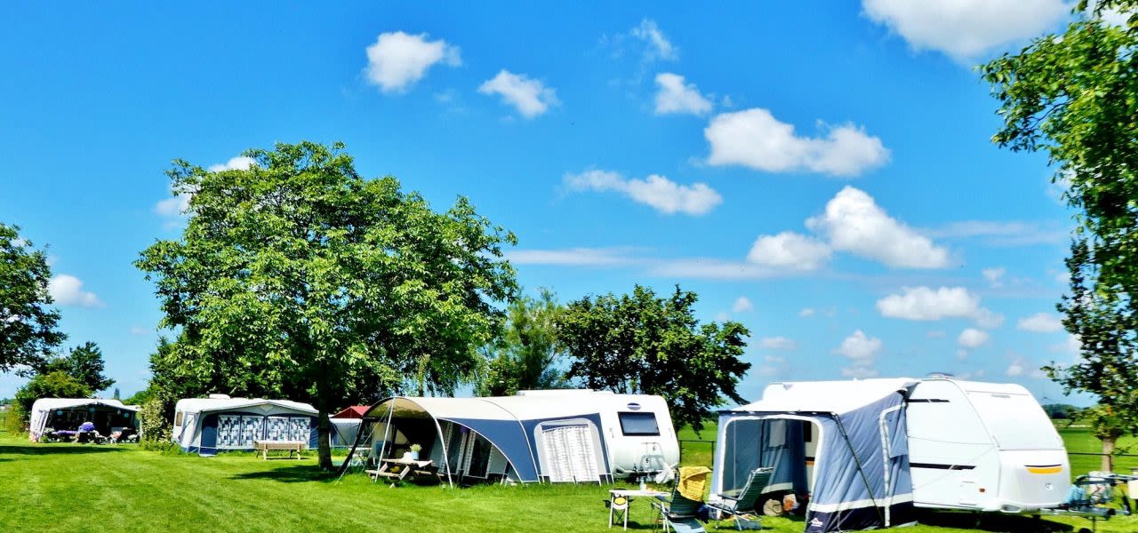 Mogelijk wordt het volgende week een stuk aangenamer op de camping. Foto: Ton Wesselius