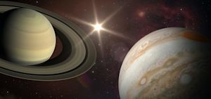 Once in a lifetime: Jupiter en Saturnus naast elkaar aan sterrenhemel