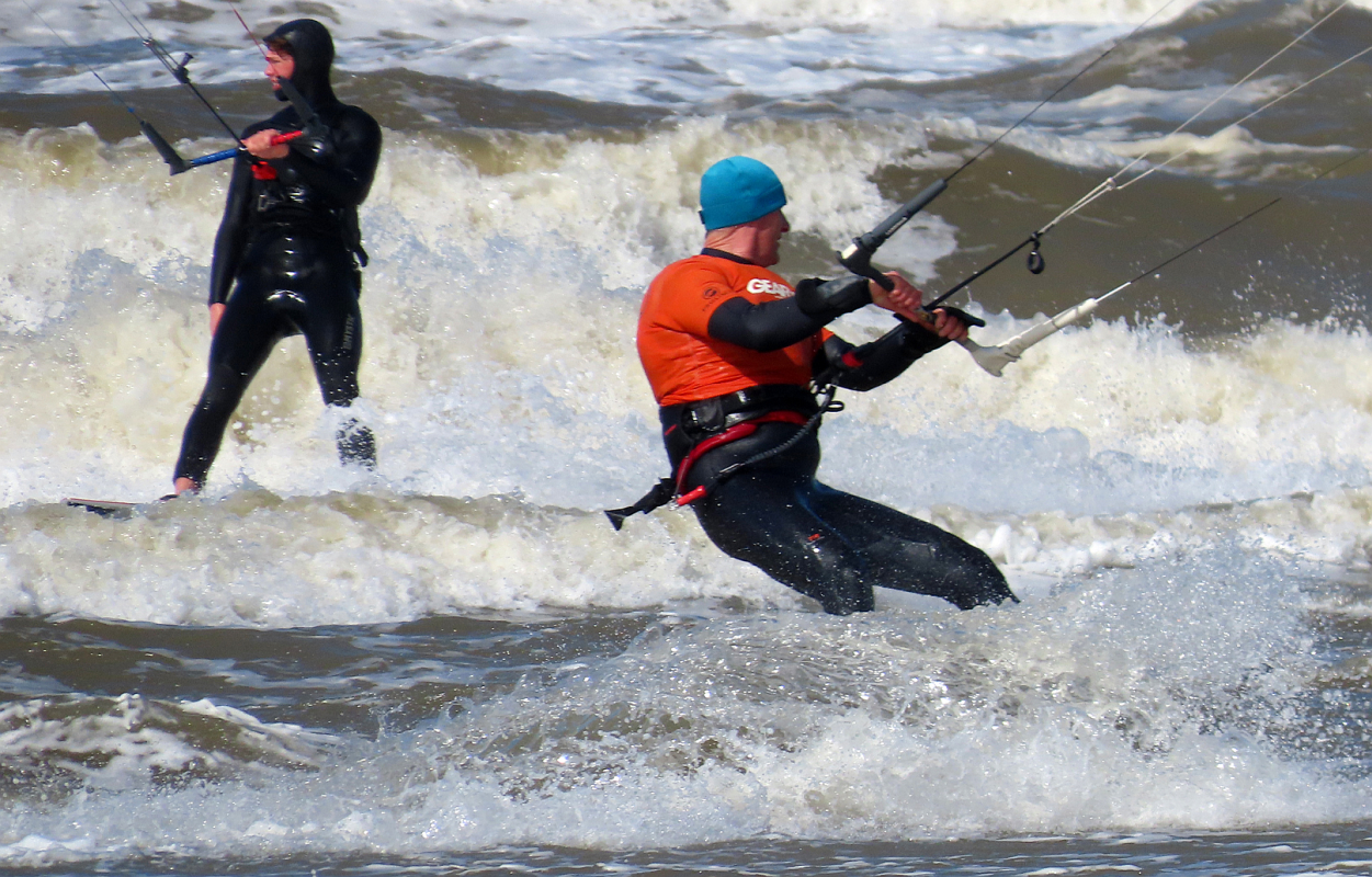 Een wisselvallige week met wind. Ideaal voor de sportieve watersporter - Foto Gieny Westra