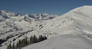 Zien: verse laag sneeuw in de Alpen