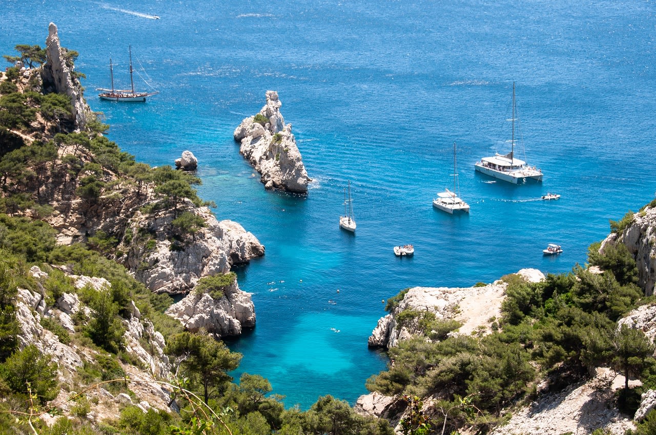 De Calanques tussen Marseille en Cassis. Foto: Adobe Stock / EA Photography