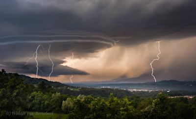 Mogelijk noodweer op komst in Noord-Italië