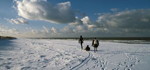 Wadden mogelijk veel sneeuw door sneeuwbuien