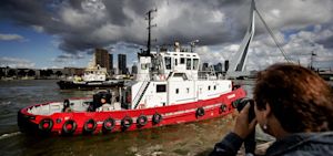 Droge start voor Wereldhavendagen in Rotterdam