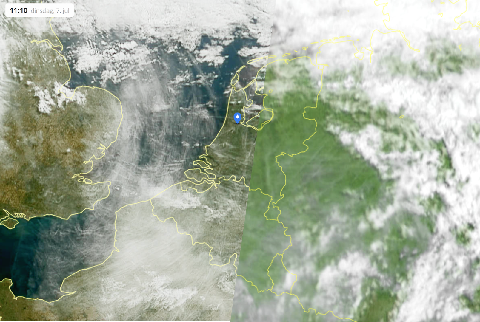 Nieuwe satellietbeelden geven meteorologen én publiek beter zicht op het weer