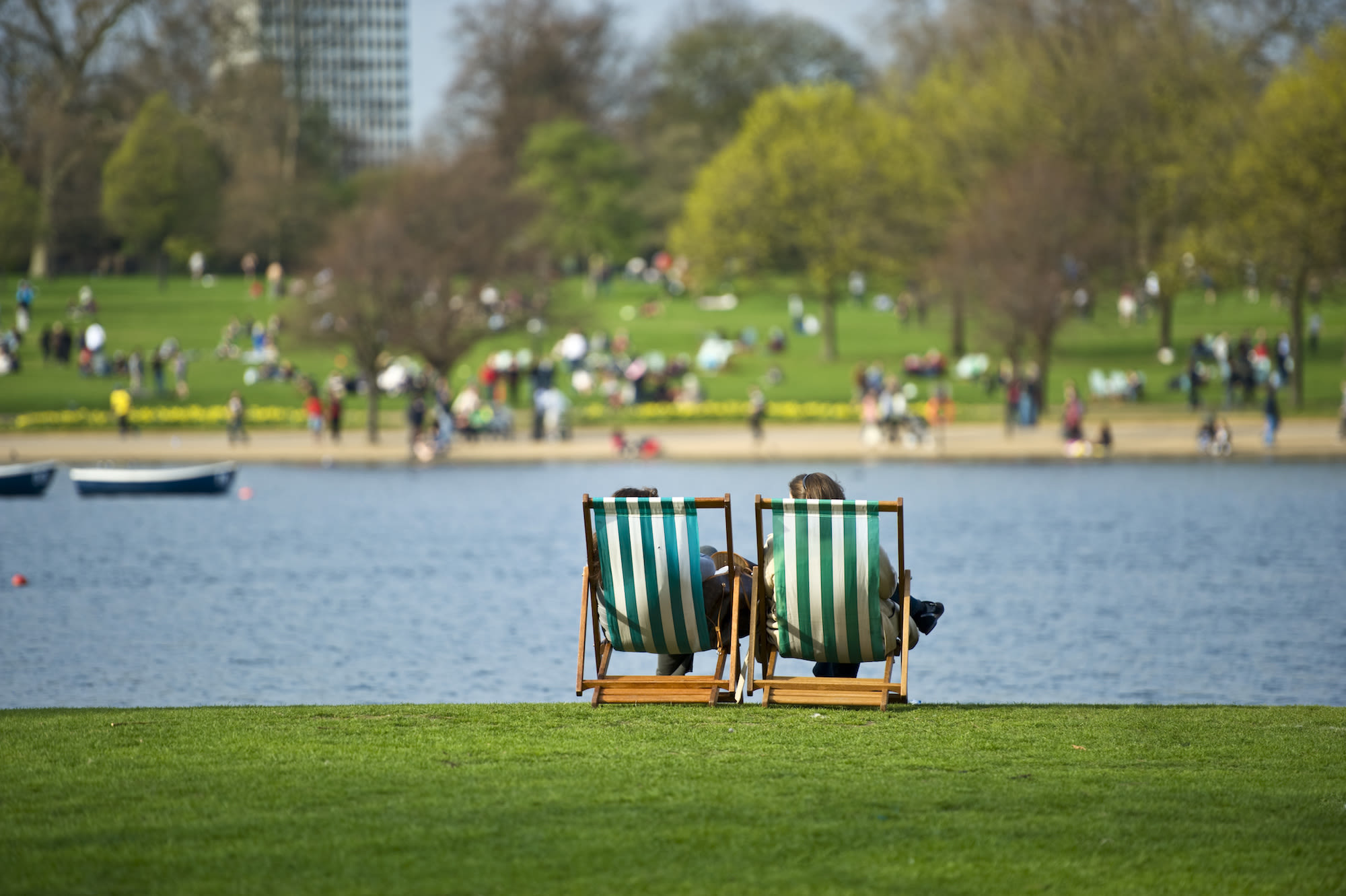 Groot-Brittannië - Hyde Park - Londen - Zomerweer Europa