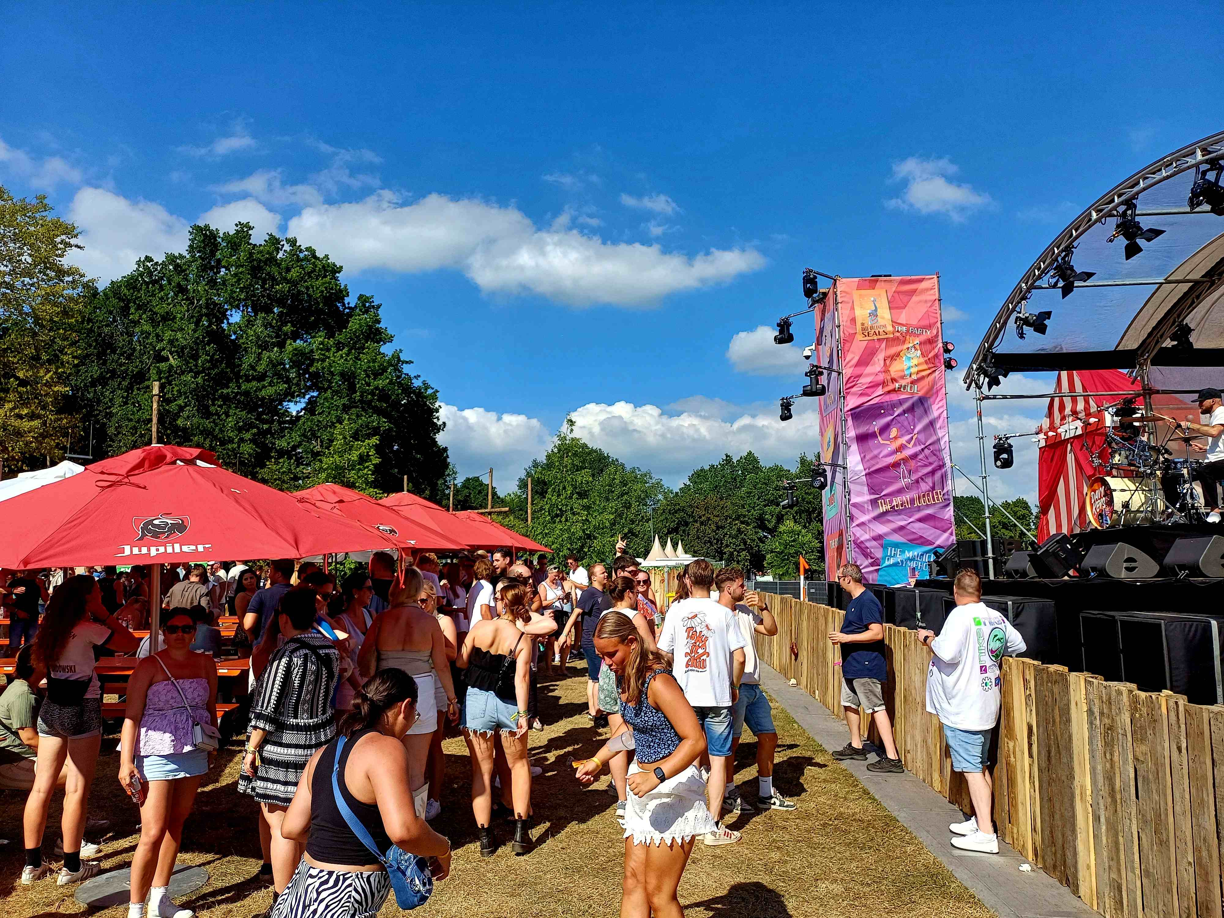 Lekker festivalweer. Foto: Huibert Boon