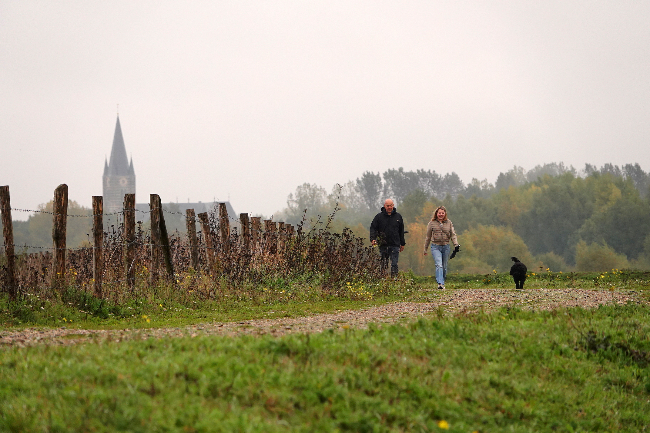 Naast regen is het soms ook droog. Foto: Ben Saanen
