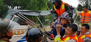 Vijf doden door overstromingen in Vietnam