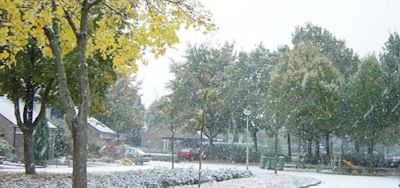 Winter in oktober? Het kon in 2003