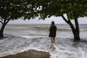 Tropische cycloon Kirrily naar Australische staat Queensland