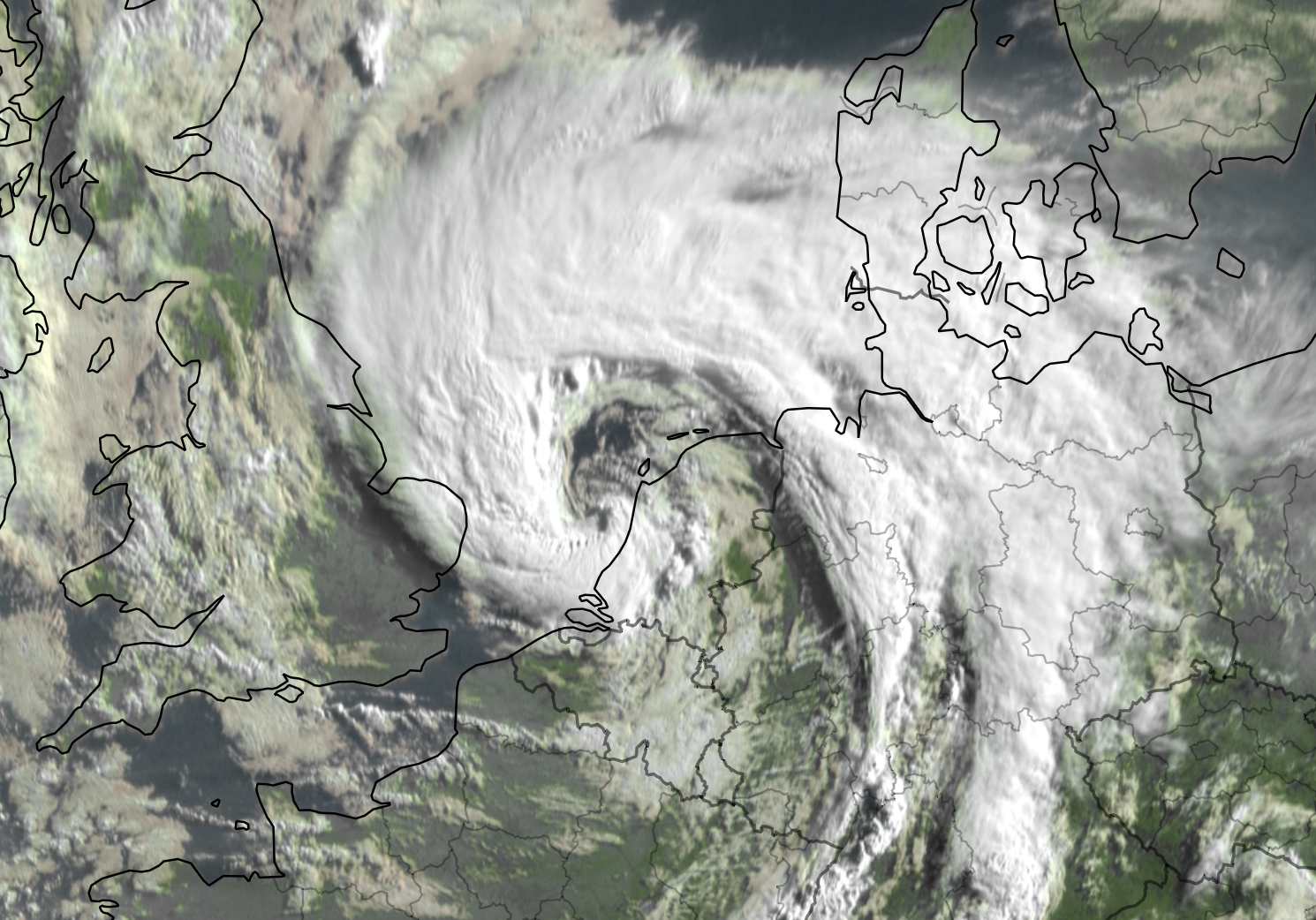 Satellietfoto van 7:15 uur. Via: https://imweather.com