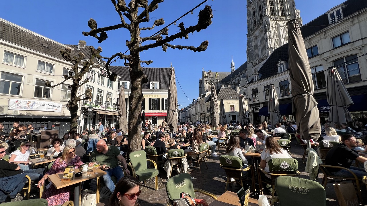 Het was op en top terrasweer. Foto: Henk Voermans