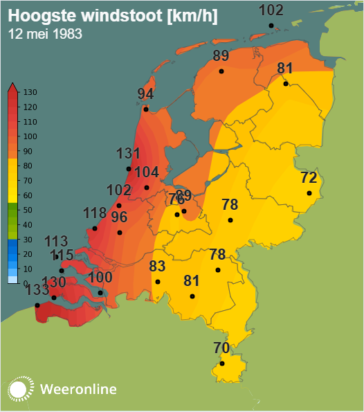 Windstoten op Hemelvaartsdag 1983