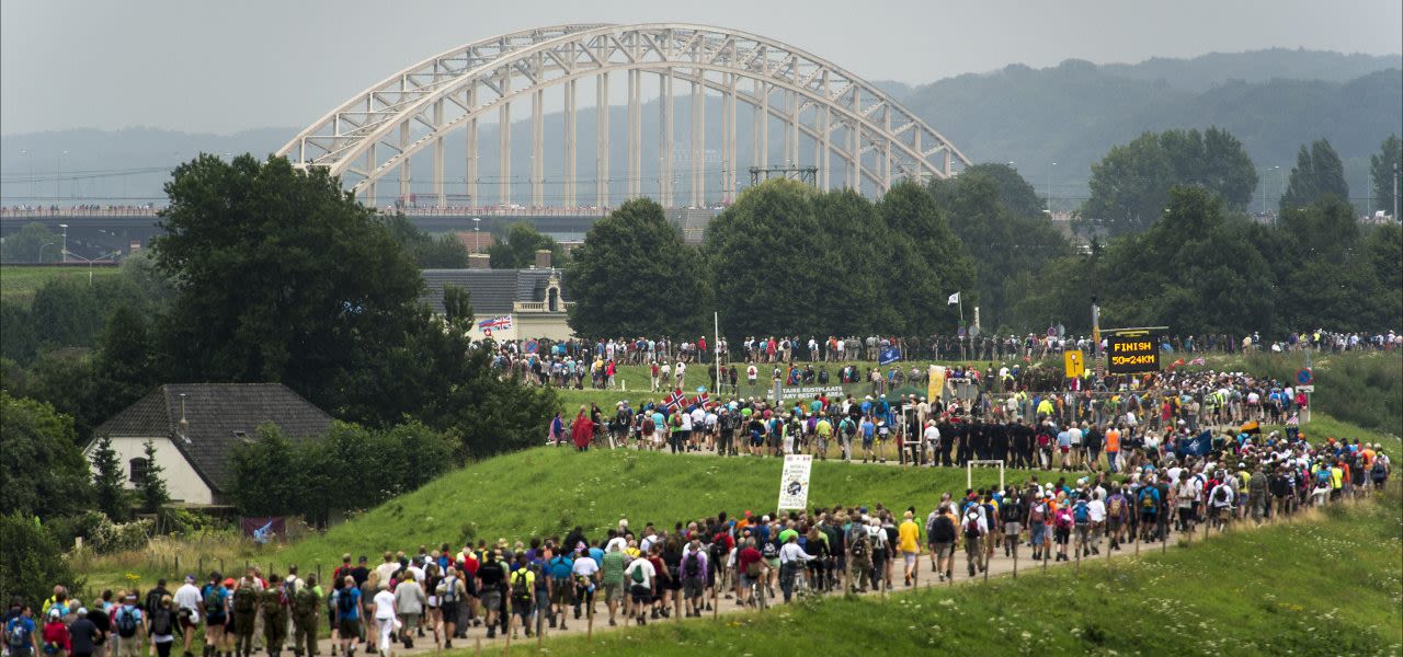 Nijmeegse Vierdaagse begint met uitstekend wandelweer