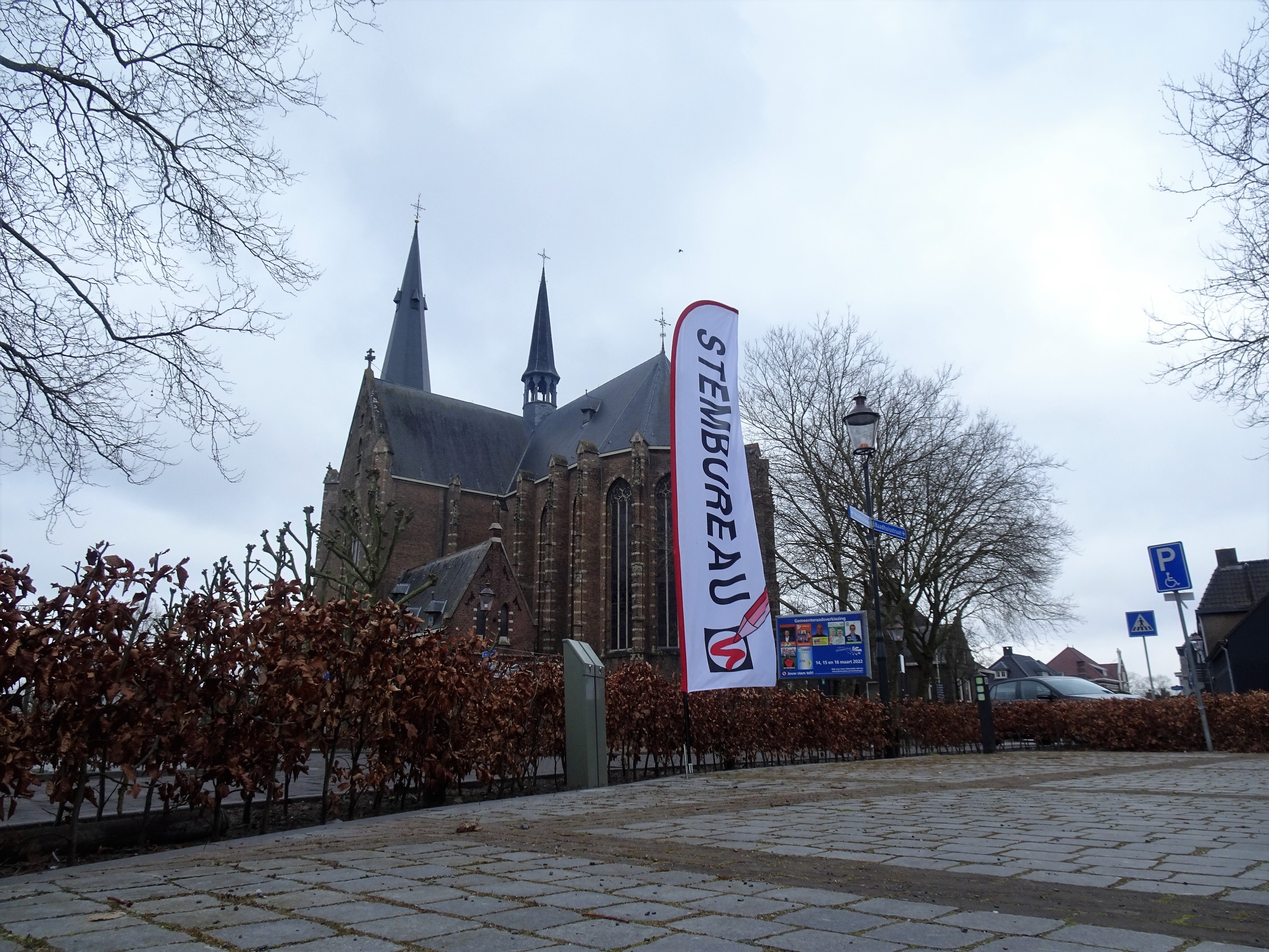 Het is prima weer tijdens de verkiezingsdag. Foto: Gerard van Vugt