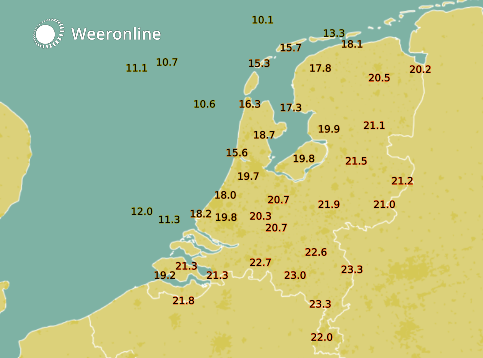 maximumtemperatuur-Koningsdag2020