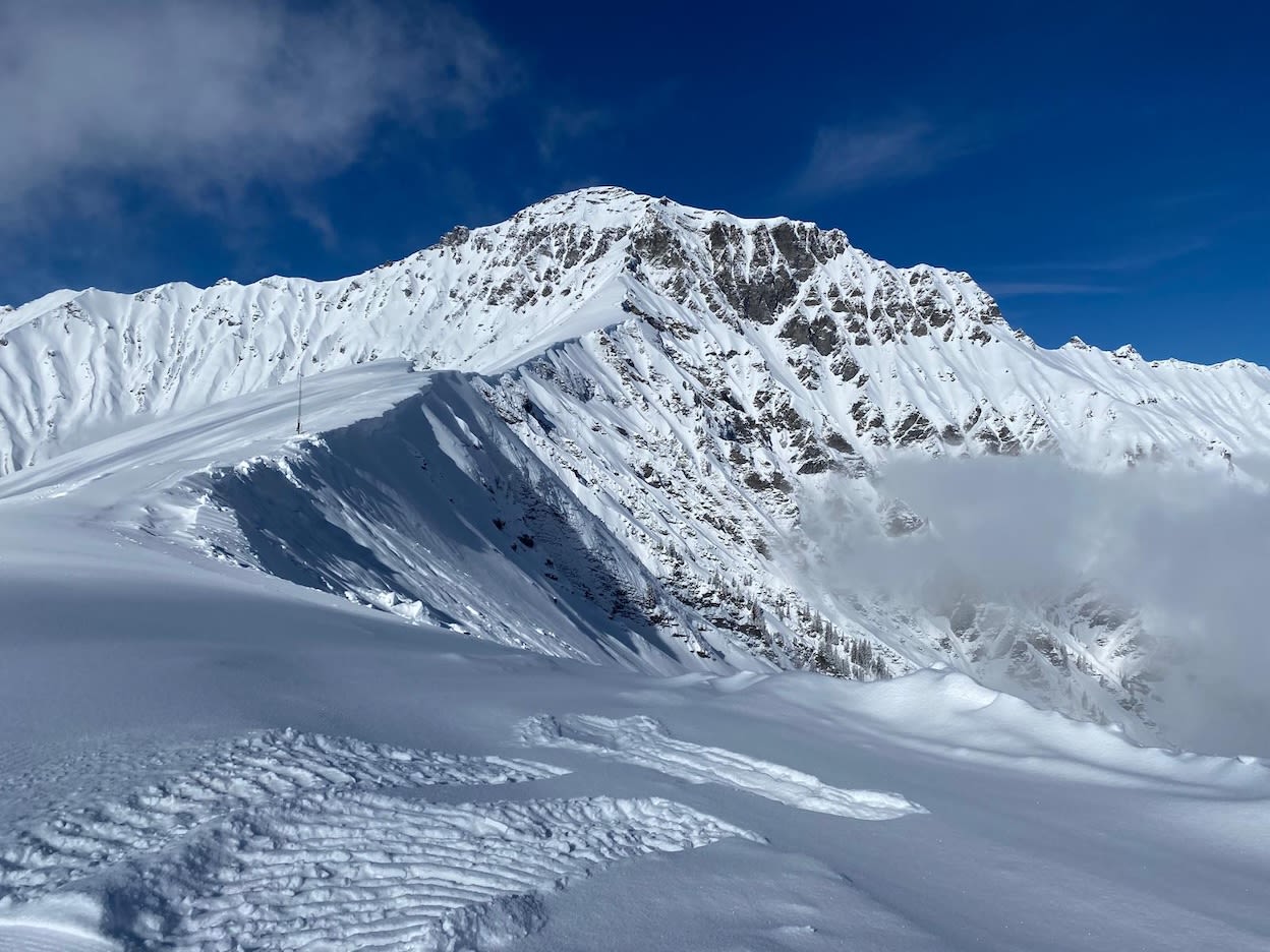 Flink pak sneeuw in Zwitserland. Foto: Gerd-Jan Schreppers