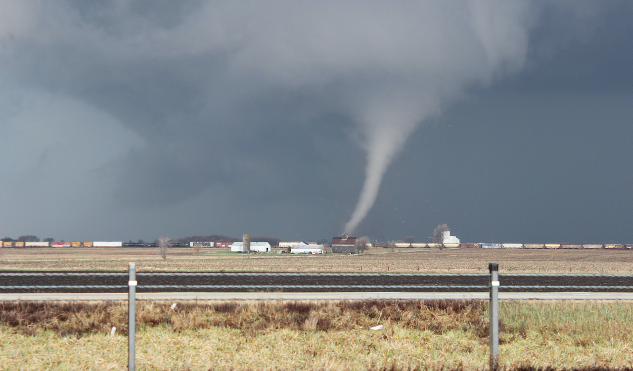 24 Tornado's waargenomen in de VS