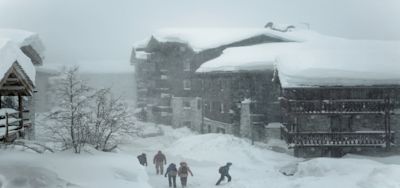 Overlast in de Alpen door regen, sneeuw en wind