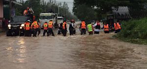 Negen doden door zware overstromingen in Thailand