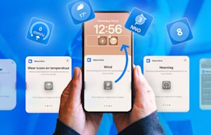 Nieuw! Weeronline vergrendelscherm widgets voor iOS